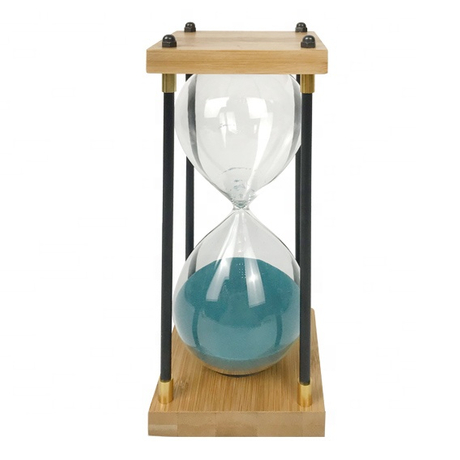glass hourglass sand timer clock 30min for home decor