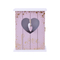 pink Wooden key box desktop drawer with heart