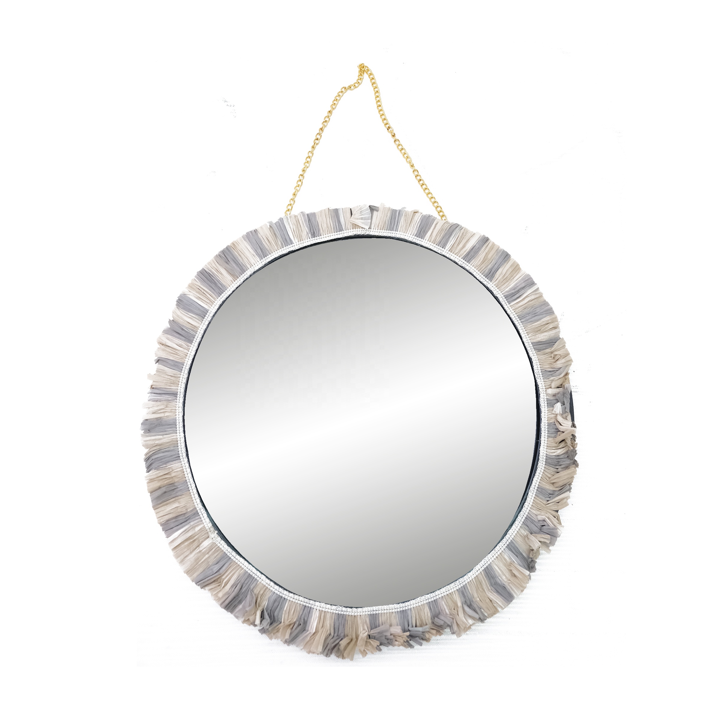 spring summer home fashion decoration metal wall dressing mirror makeup mirror