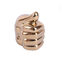 Nordic style small Gold Thumb Shaped Storage jar Jewelry Box Home Decor ceramic storage organizer with lid