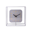 Square 22cm table clock grey wall decoration