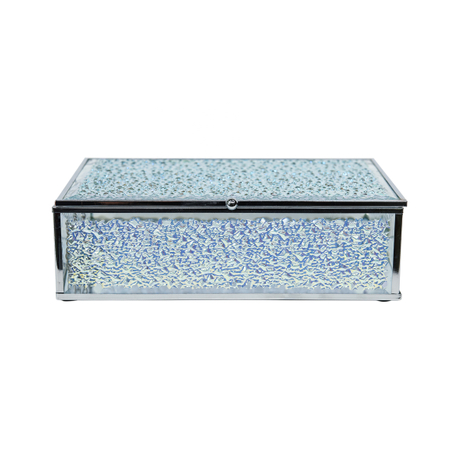 Custom mirror crystal jewelry box packaging storage boxes