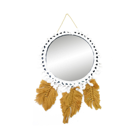 spring summer home fashion decoration metal wall dressing mirror makeup mirror