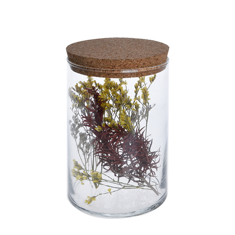 Simple Lifestyle artificial flower decor jar