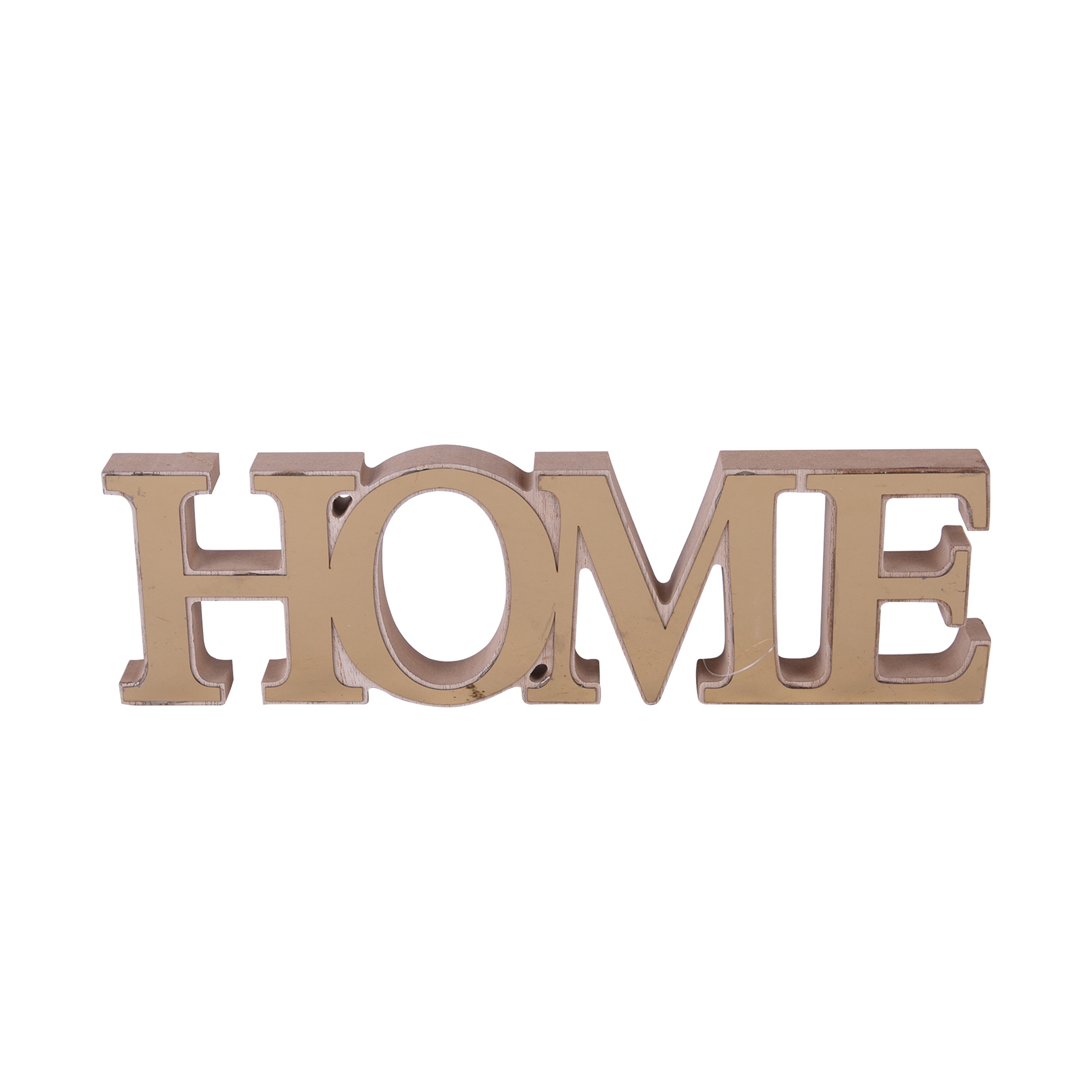 Romantic accent home shape wooden letters living Room Decor mini Craft table decoration